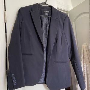 Liz Claiborne Suit Jacket Blue Blazer